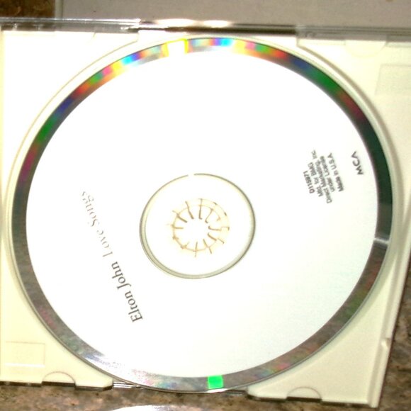 elton john love songs 1996 bmg club cd - pop rock daniel blessed greatest hits - Picture 4 of 4